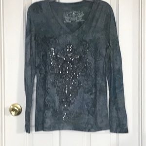 Greensourse long sleeve women’s T shirt size Large